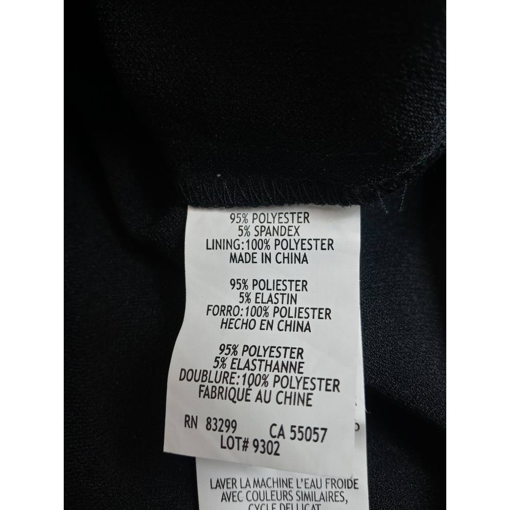 Tiana B Dress Womens Size 6 Sheath Pink Black Colorblock Career Work Cocktail - Picture 8 of 9